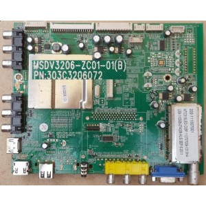 AWA TV3245-D7 MAIM BOARD 303C3206072 MSDV3206-ZC01-01