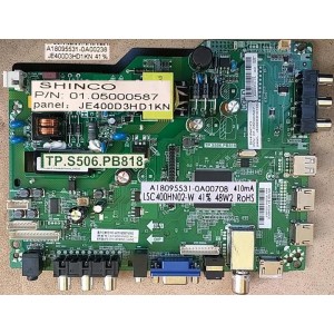 BAUHN ATV40FHDC-1118 MAIN BOARD A18095531 TP.S506.PB818 