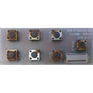BAUHN ATV40FHDSB-0619 KEY BOARD DVB-PT1320132-03