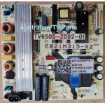 BAUHN ATV58UHDG-0121 POWER BOARD TV6505-ZC02-01 E021M315-X2 1010449324