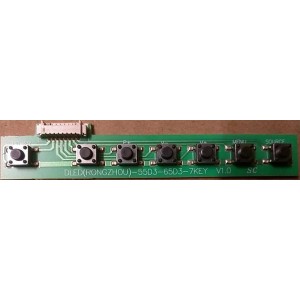 BAUHN ATV65UHD-0518 KEY BOARD DLED(RONGZHOU)-55D3-65D3-7KEY