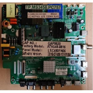 BAUHN ATVU48-0816 MAIN BOARD TP.MS3458.PC757 A16066238