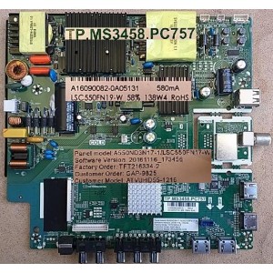 BAUHN ATVUHD55-1216 MAIN BOARD TP.MS3458.PC757 A16090082