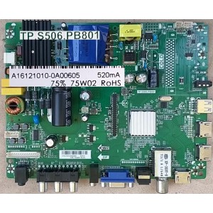 CHANGHONG LED40E2000 MAIN BOARD A16121010 TP.S506.PB801