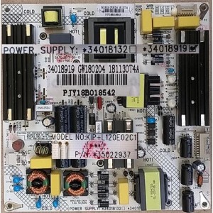 DEVANTI STV-UHD-49-BK POWER BOARD 34018919 35022937 