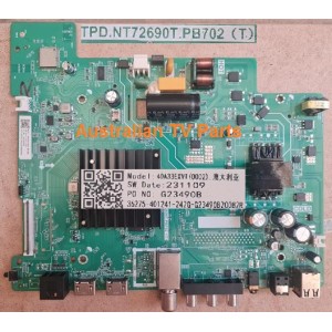 HISENSE 40A4NAU MAIN BOARD TPD.NT72690T.PB702 40A33EXVT
