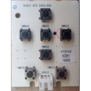 HISENSE 42K320UW KEY BOARD 173702 RSAG7.820.5963