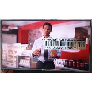 HISENSE 40K321UW LED SCREEN PANEL HD396DU-B01