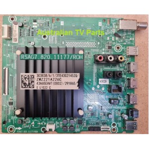 HISENSE 43A7G MAIN BOARD RSAG7.820.11177 43A65EAVT