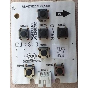HISENSE 65N5 KEY BOARD RSAG7.820.6172 178373