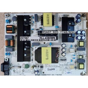HISENSE 58R5 POWER BOARD RSAG7.820.7748 HLL-4360WN
