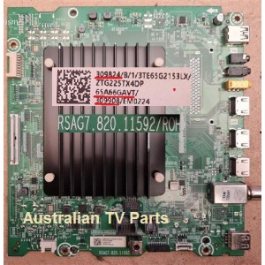 HISENSE 65A7HAU MAIN BOARD RSAG7.820.11592 65A66GAVT 309908 309824