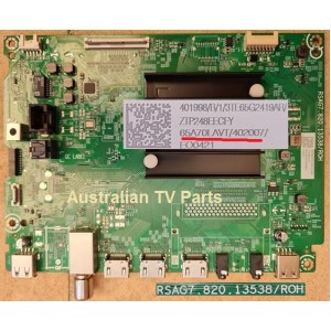 HISENSE 65Q6NAU MAIN BOARD 65A70LAVT 402007 RSAG7.820.13538