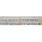 HISENSE HL32K16L LED STRIPS ECH0M-40CL-4640CL004-A1 IC-D-HWAI40D181L ECH0M-40CL-4640CL005-A1 IC-D-HWAI40D181R