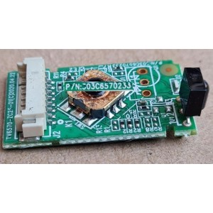 HITACHI 50QLEDSM20 IR KEY BOARD 303C6570233