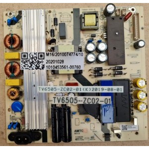 HITACHI 58QLEDSM20 POWER BOARD TV6505-ZC02-01