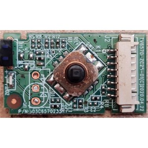 HITACHI 58QLEDSM20 IR KEY BOARD 303C6570233