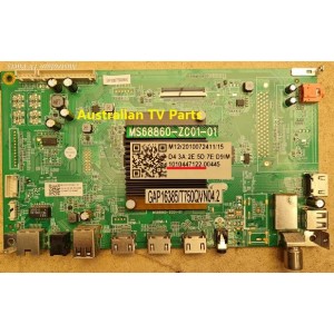 MS68860-ZC01-01 1010447122 MAIN BOARD HITACHI 75QLEDSM20