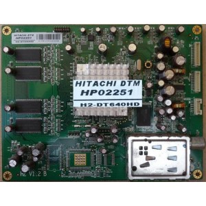 HITACHI P50X01AU DTM BOARD H2-DT640HD HP02251 