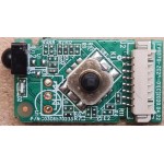 JVC LT-40N5115AM IR KEY BOARD 303C6570233 TV6570-ZC25-01