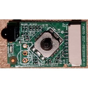 JVC LT-65N7115A11 IR KEY BOARD 303c6570233 TV6570-ZC25-01