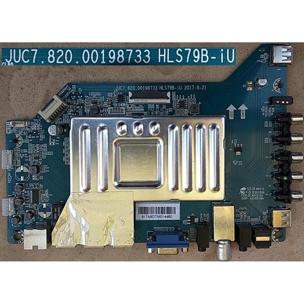 JUC7.820.00187187 HLS79B-iU C490U17-E68-H Mainboard für LD49-SCE68 JUC7.820.00187187 HLS79B-iU C490U17-E68-H Mainboard für LD49-SCE68