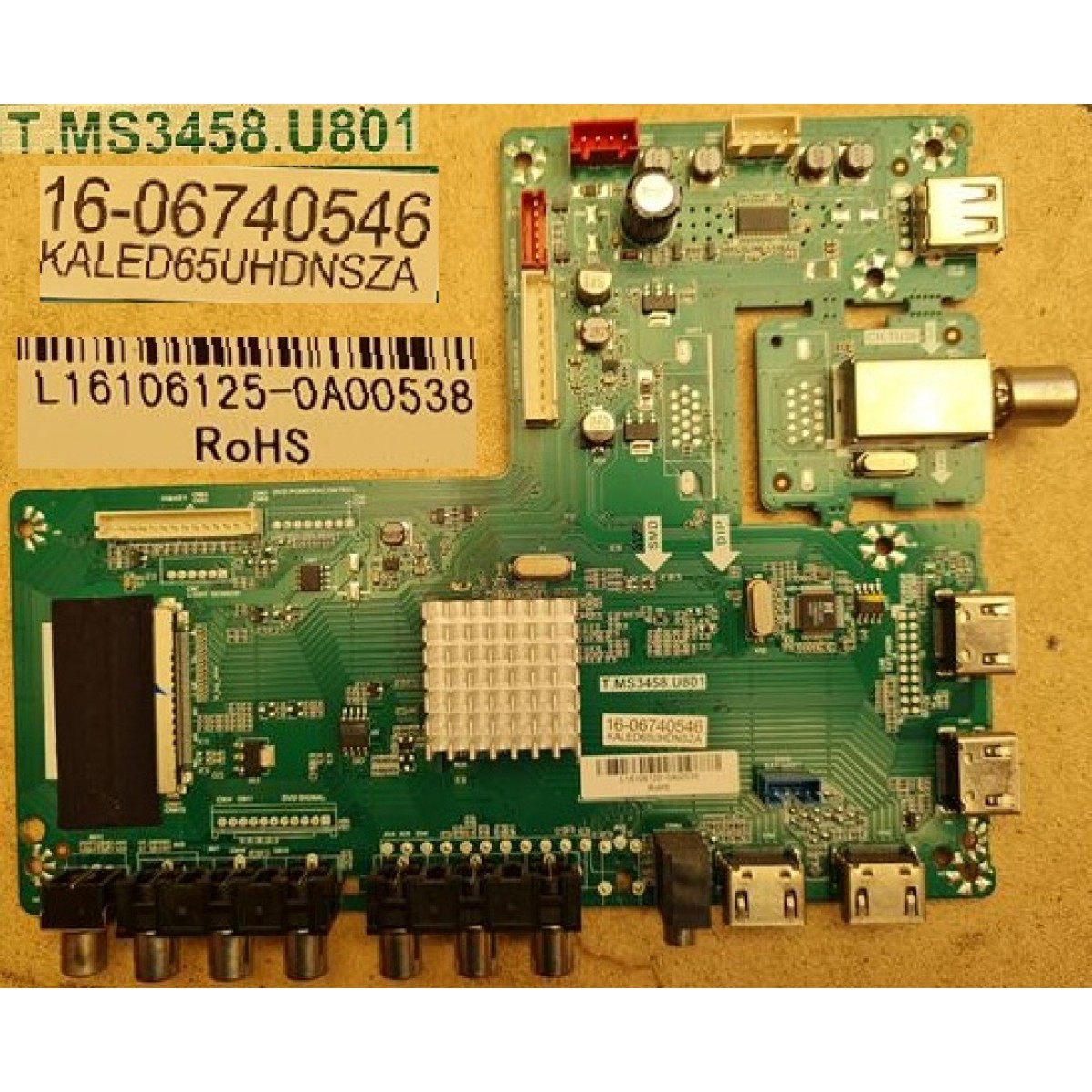 PIECES DETACHEES: Carte mère Tv Continental Edison CELED58UHD21CB3 MB230 200420R2 1904 23744664 10133419 - D'occasion en très bon état