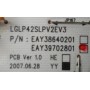 LG 42LY3DE POWER BOARD EAY39702801 LGLP42SLPV2EV3