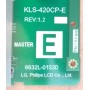 LG 42LC2D MASTER INVERTER BOARD KLS-420CP-E 6632L-0153D EAY40323101