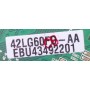 LG 42LG60FD MAIN BOARD EBU43492201
