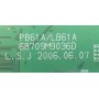LG 42PC1DV MAIN BOARD 68719MMV65A 68709M9036C