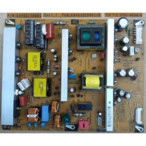 LG 42PW450 POWER BOARD EAY62170903 EAX63329803 3PAGC10036H-R