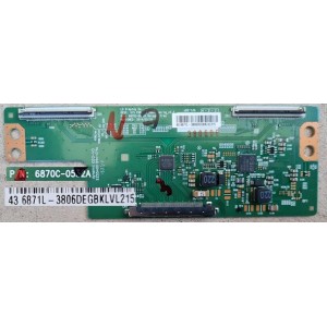 LG 43LF5100 T-CON BOARD 6870C-0532A 6871L-3806D