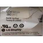 LG 47LE5310 LED SCREEN PANEL LC470EUH  EAJ60889801