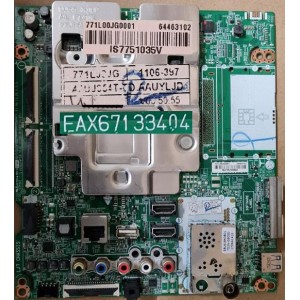 LG 49UJ654T MAIN BOARD EBU63915901 64463102 EAX67133404