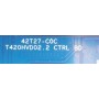LG 50LA6620 T-CON BOARD TX-5550T10C02 T420HVD02.2 42T27-C0C