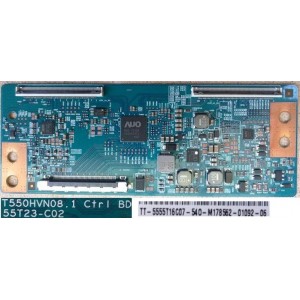 LG 55LF6300 T-CON BOARD T550HVN08.1 55T23-C02 5555T16C07