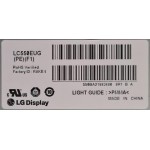 LG 55LM6410 LED SCREEN PANEL LC550EUG (PE)(F1) EAJ62109301
