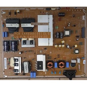 LG 55UF770T POWER BOARD EAY63729101 EAX65691001 G4955-15UL6