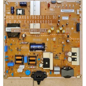 LG 55UH770T POWER BOARD EAY64249801 LGP55-16UL6 EAX66796201