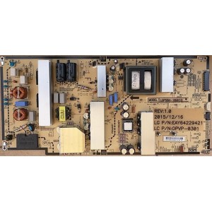LG 55UH950T POWER BOARD EAY64229421 OPVP-0301 LGP55H-16UH12