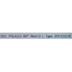 LG 60LN5400 RIGHT LED STRIP 