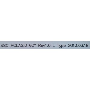 LG 60LN5400 RIGHT LED STRIP POLO2.0 HC600DUD-SLFP1
