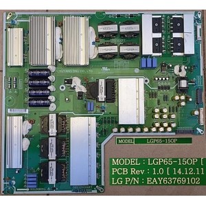 LG 65EF950T POWER BOARD LGP65-15OP EAY63769102 