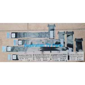 LG 65QNED99AQB FFC CABLES EAD63285792 EAD63285793 EAD63285794 EAD63285795