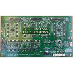 LG 65SM9450 LED DRIVE BOARD EBR85417203 LC65D961002A