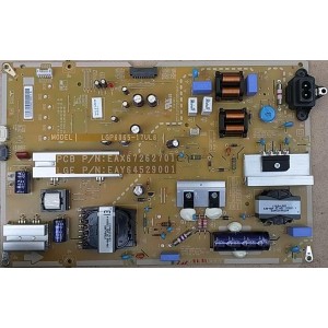 LG 65UJ752T POWER BOARD EAY64529001 LGP6065-17UL6 EAX67262701