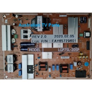 LG 75NANO91TNA POWER BOARD EAY65729601 LGP75L-20SP