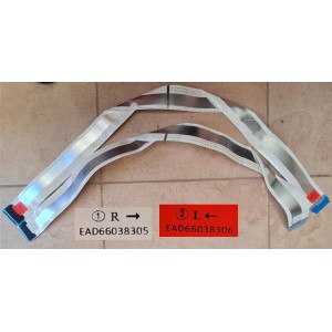 LG 75QNED86TSA FFC CABLES EAD66038305 EAD66038306