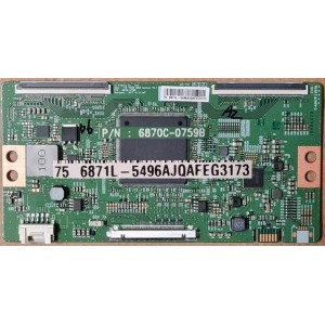 LG 75UM6970 T-CON BOARD 6870C-0759B 6871L-5496A